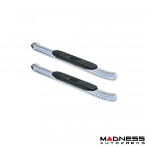 Ford Bronco Nerf Step Bars - 2 Door - Pro Traxx 4 Oval - Polished - Westin